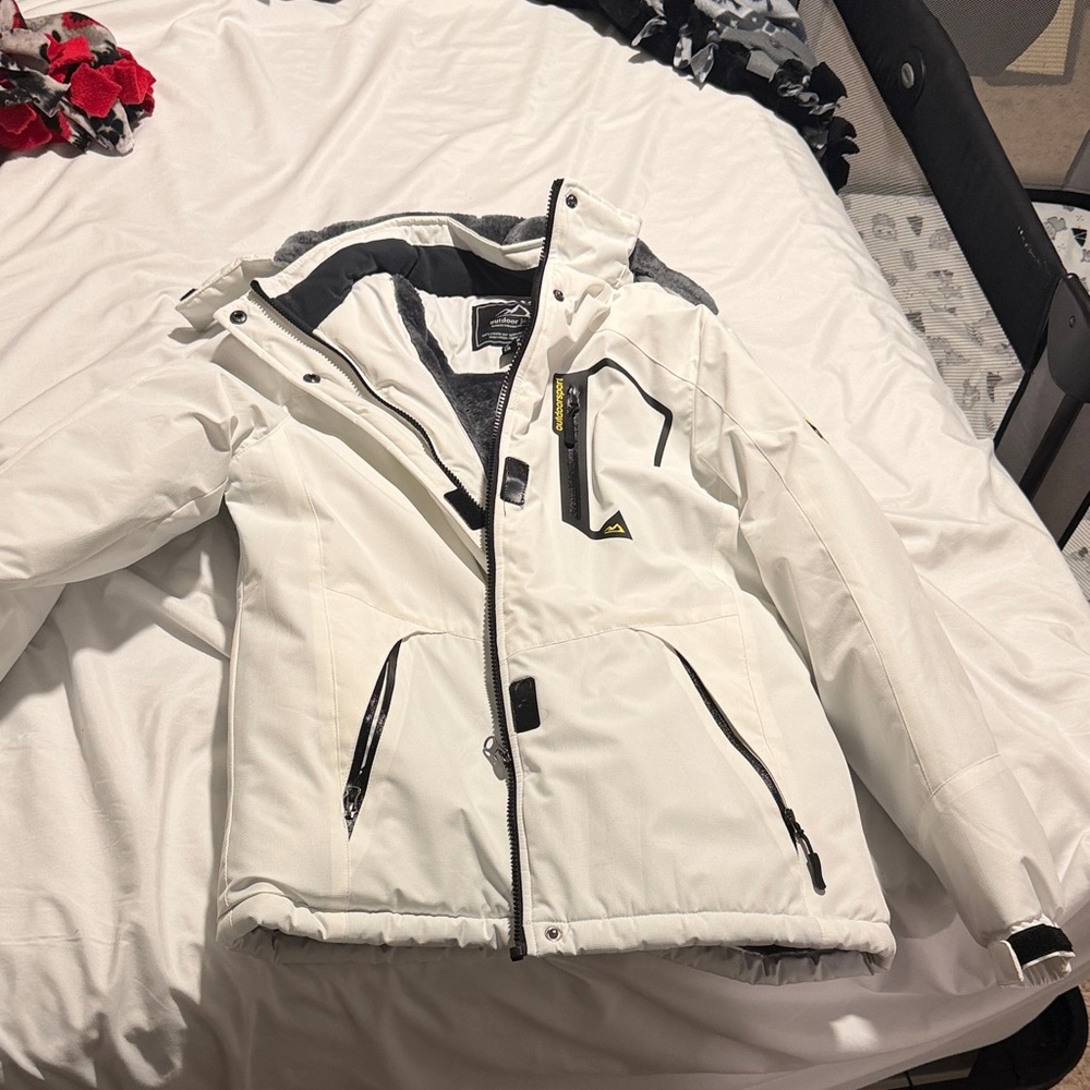 Women's White Ski & Snow Jacket